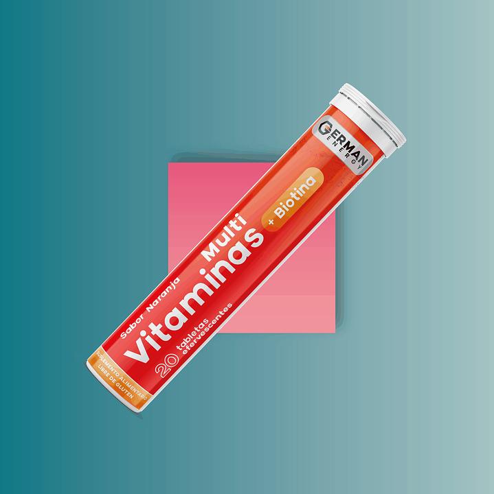 Multivitaminas + Biotina Efervescente - Longevita