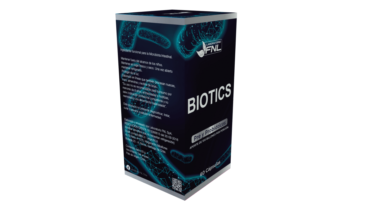 Biotics – Probióticos y Prebióticos para Salud Digestiva