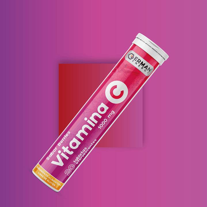 Vitamina C 1000MG Berries Efervescente - Longevita