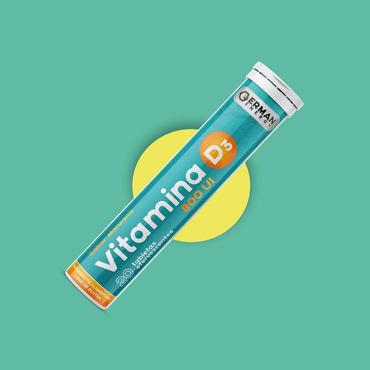 Vitamina D3 800 UI Efervescente - Longevita