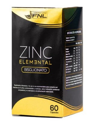 Zinc Elemental 60 Caps - Longevita